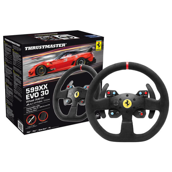 Volan Thrustmaster Ferrari 599XX Evo Alcantara Edition Black  / 6 buttons photo 4