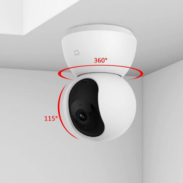 Cameră de supraveghere Xiaomi Mi Home Security Camera 360 3 MP White 1920 x 1080 / Fără fir photo 6