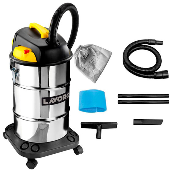 Промышленный пылесос Lavor VAC 30 X Нержавеющая сталь 1200 Вт, Сухая, влажная, /30 л photo 2
