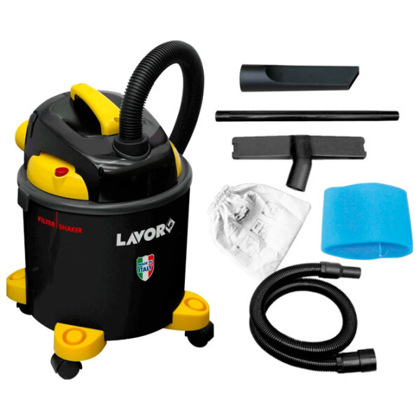 Промышленный пылесос Lavor VAC 18 Plus Черный 1200 Вт, Сухая, Уборка жидкости, Контейнер, мешок/18 л photo 2