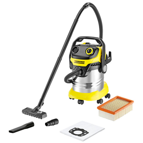 Aspirator industrial KARCHER WD 5 Premium Inox , Uscată, Colectarea lichidului, photo 2