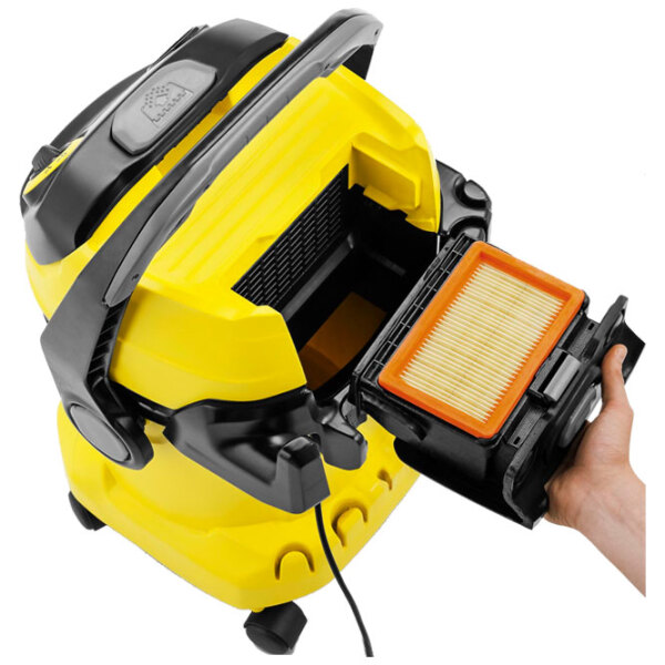 Aspirator industrial KARCHER WD 5 Premium Inox , Uscată, Colectarea lichidului, photo 4