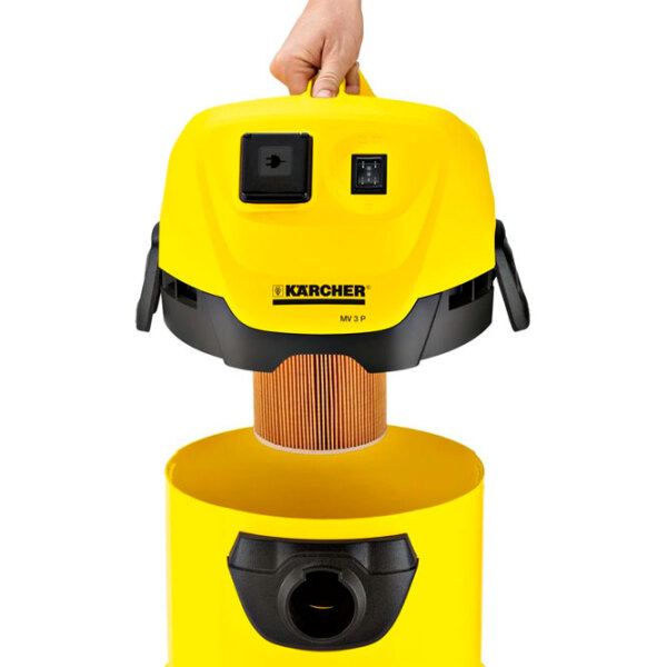 Aspirator industrial KARCHER WD 3 P , Uscată, Colectarea lichidului, / photo 4