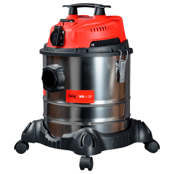 Промышленный пылесос Fubag WD4SP (38991) Красный 1400 Вт, Сухая, влажная, Мешок/20 л photo 1