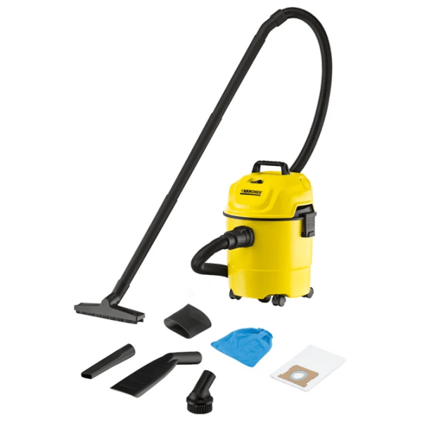 Aspirator KARCHER WD 1 Car Yellow 1000 W | Uscată | Container | 15 l photo 3