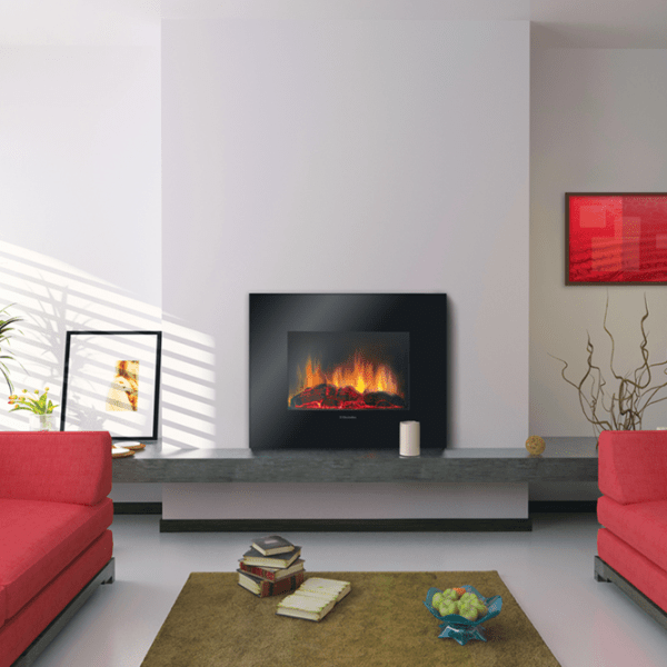 Электрокамин Electrolux EFP/ W-1100ULS Черный 1800 Вт, 23 м&sup2;, Электронное photo 3