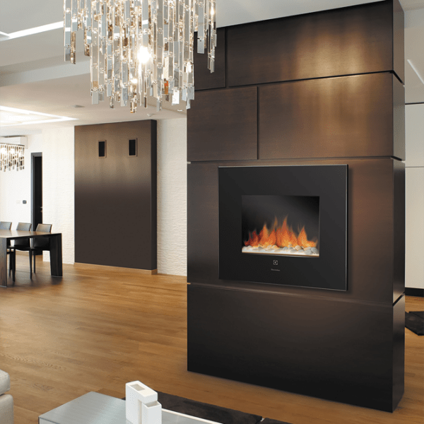 Электрокамин Electrolux EFP/ W-1100ULS Черный 1800 Вт, 23 м&sup2;, Электронное photo 4