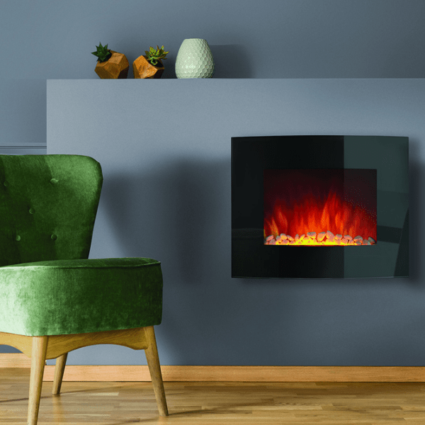 Электрокамин Electrolux EFP/ W-1150URLS Черный 1800 Вт, 23 м&sup2;, Электронное photo 5