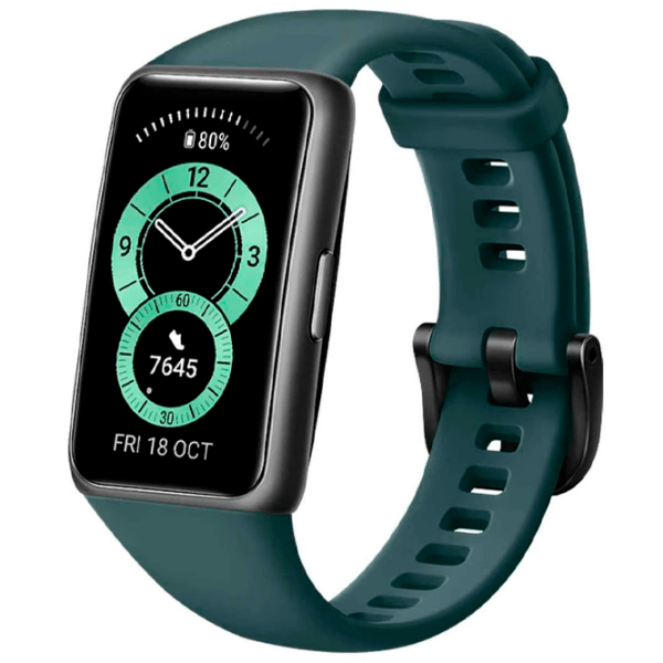 Ремень Huawei Band 6 Forest Зелёный Силикон photo 3