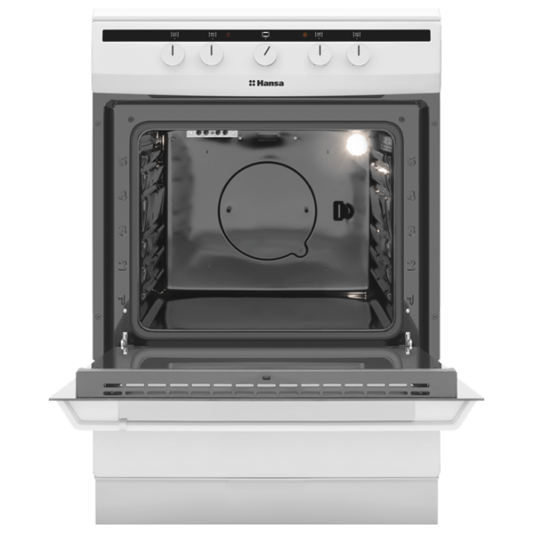Aragaz Hansa FCCW63000 White Tipul plitei: Electrică, 68 l, Tipul cuptorului: Electric photo 4
