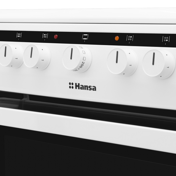 Aragaz Hansa FCCW63000 White Tipul plitei: Electrică, 68 l, Tipul cuptorului: Electric photo 7