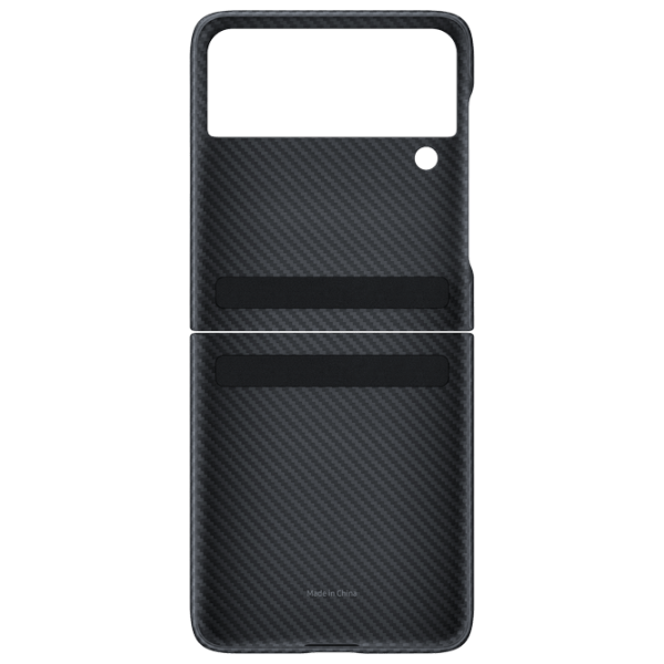 Husă pentru smartphone Samsung Galaxy Flip3 (EF-XF711SBEGRU) Black Samsung, Aramid, Back photo 2