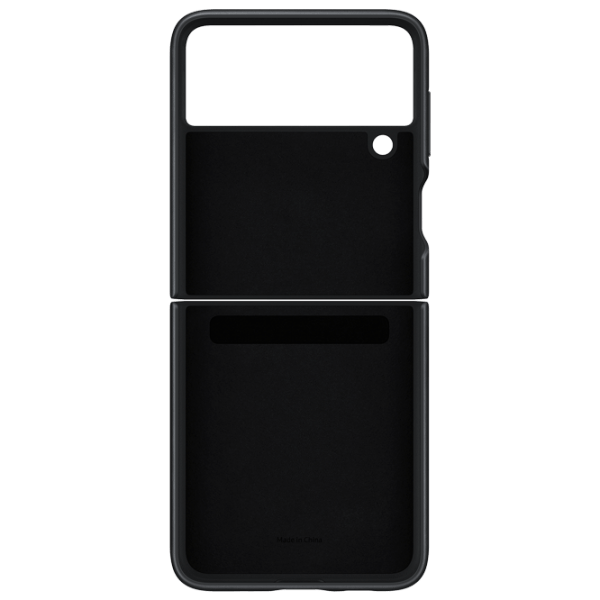 Husă pentru smartphone Samsung Galaxy Flip3 (EF-VF711LBEGRU) Black Samsung, Piele, Back photo 2