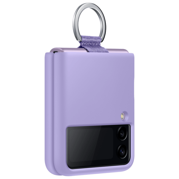 Husă pentru smartphone Samsung Galaxy Flip3 (EF-PF711) Lavender Purple Samsung, TPU, Back photo 4