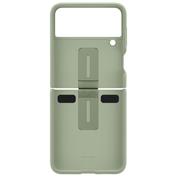 Husă pentru smartphone Samsung Galaxy Flip3 (EF-PF711TMEGRU) Olive Green Samsung, TPU, Back photo 2