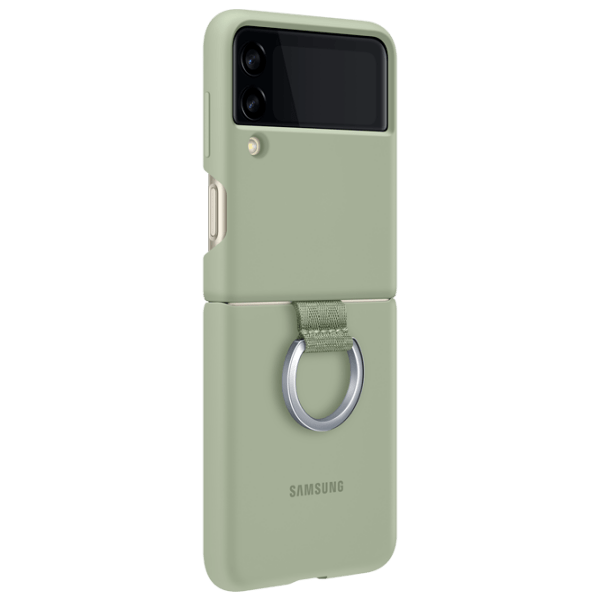 Husă pentru smartphone Samsung Galaxy Flip3 (EF-PF711TMEGRU) Olive Green Samsung, TPU, Back photo 6