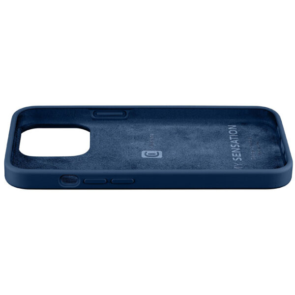 Husă pentru smartphone Apple iPhone 13 Pro Max (SENSATIONIPH13PRMB) Blue Cellularline, , Back photo 3
