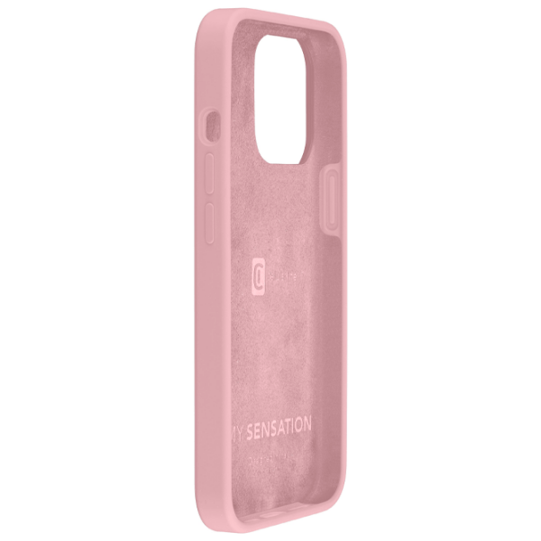 Husă pentru smartphone Apple iPhone 13 mini (SENSATIONIPH13MINP) Pink Cellularline, Silicon, Back photo 3