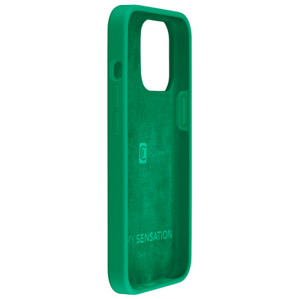 Чехол для смартфона Apple iPhone 13 (SENSATIONIPH13G) Зелёный Cellularline, Силикон, Back photo 3