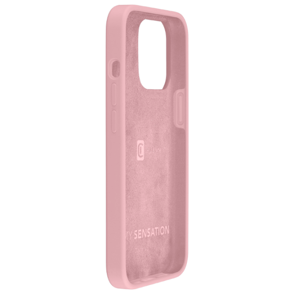 Husă pentru smartphone Apple iPhone 13 Pro (SENSATIONIPH13PROP) Pink Cellularline, Silicon, Back photo 3