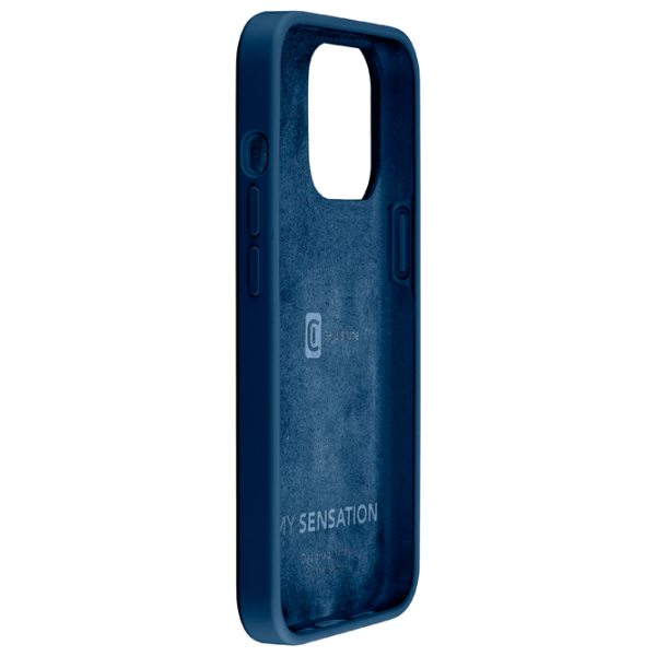 Husă pentru smartphone Apple iPhone 13 Pro (SENSATIONIPH13PROB) Blue Cellularline, Silicon, Back photo 3