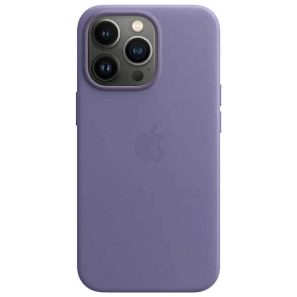 Husă pentru smartphone Apple iPhone 13 Pro Max (MM1P3ZM/ A) Wisteria Purple Apple, Piele, Back photo 1