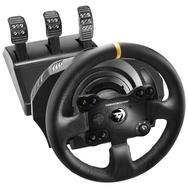 Volan Thrustmaster TX Racing Wheel Leather Edition Black  / 12 buttons photo 1