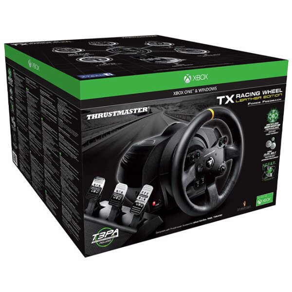 Volan Thrustmaster TX Racing Wheel Leather Edition Black  / 12 buttons photo 4