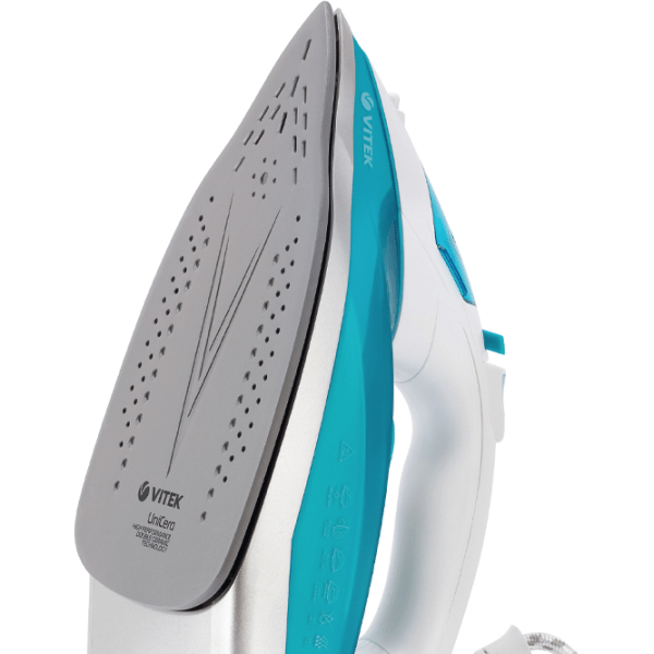 Fier de călcat Vitek VT-8320 Blue 2600 W, 40 g/ min, 0.4 l, Ceramică photo 2