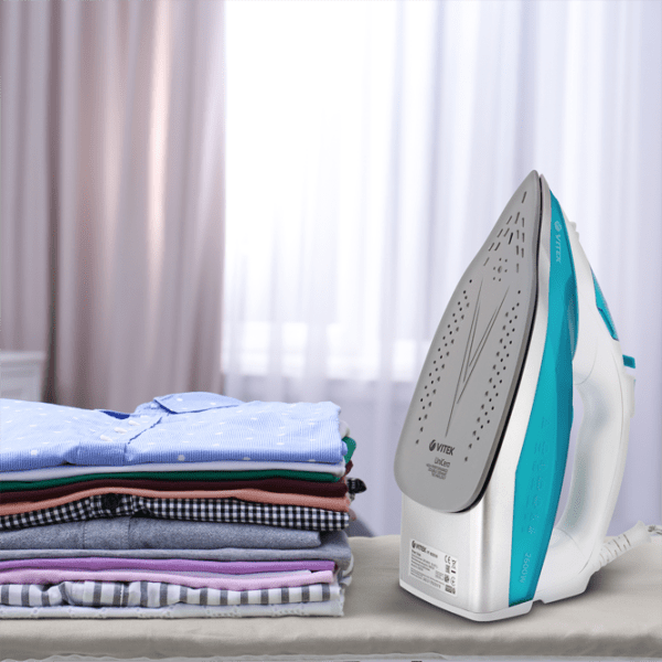Fier de călcat Vitek VT-8320 Blue 2600 W, 40 g/ min, 0.4 l, Ceramică photo 5
