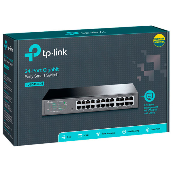 Switch TP-Link TL-SG1024DE Black  photo 4