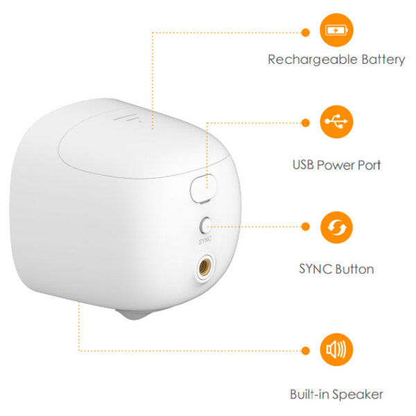 Cameră de supraveghere IMOU Cell Pro Kit 2.1 MP White 1920 x 1080 / Fără fir photo 3