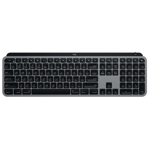 Tastatură Logitech MX Keys for Mac Gray Home and Office, Fără fir photo 1