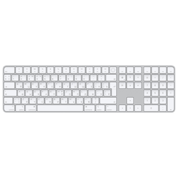 Tastatură Apple Magic Keyboard MK2C3RS/A White Home and Office, Fără fir photo 1
