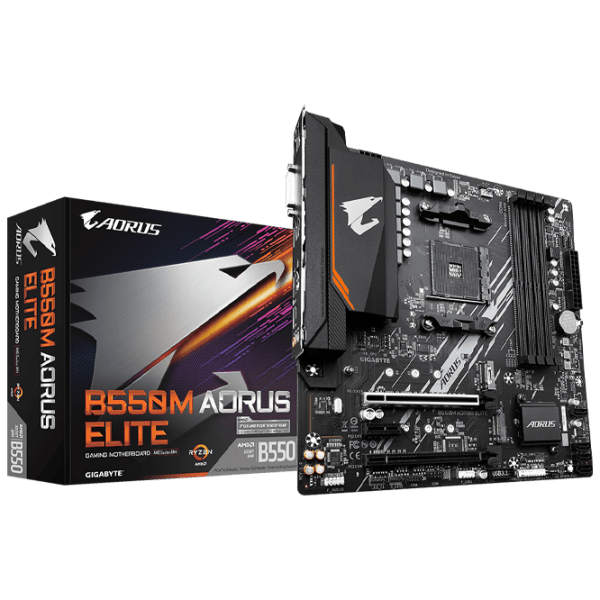 Материнская плата Gigabyte B550M AORUS ELITE 1.1 mATX  photo 5