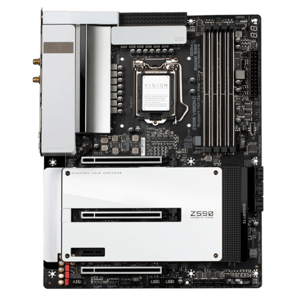 Материнская плата Gigabyte Z590 VISION D 1.0 ATX  photo 1