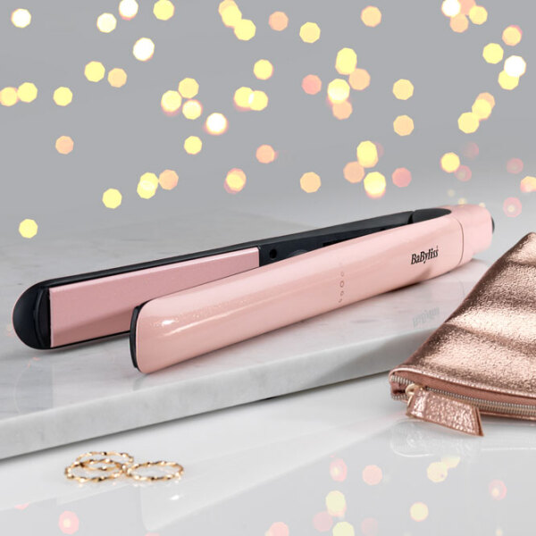 Placă de îndreptat părul Babyliss 2498PRE Pink De îndreptat / Titan / 235 °C photo 5