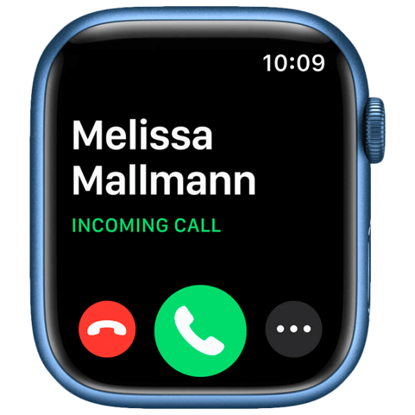 Умные часы Apple Watch Series 7 (MKN83WB/ A) Синий, Abyss Blue Sport | 45 мм | Алюминий/ Фторэластомер
| MKN83WB/ A photo 6
