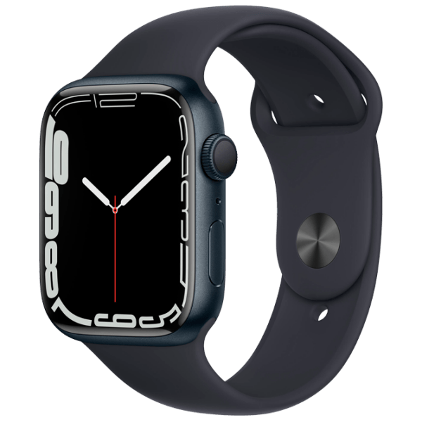 Ceas inteligent Apple Watch Series 7 (MKN53WB/ A) Midnight Black, Midnight Sport | 45 mm | Aluminiu/ Fluoroelastomer
| MKN53WB/ A photo 1