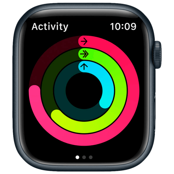 Ceas inteligent Apple Watch Series 7 (MKN53WB/ A) Midnight Black, Midnight Sport | 45 mm | Aluminiu/ Fluoroelastomer
| MKN53WB/ A photo 8