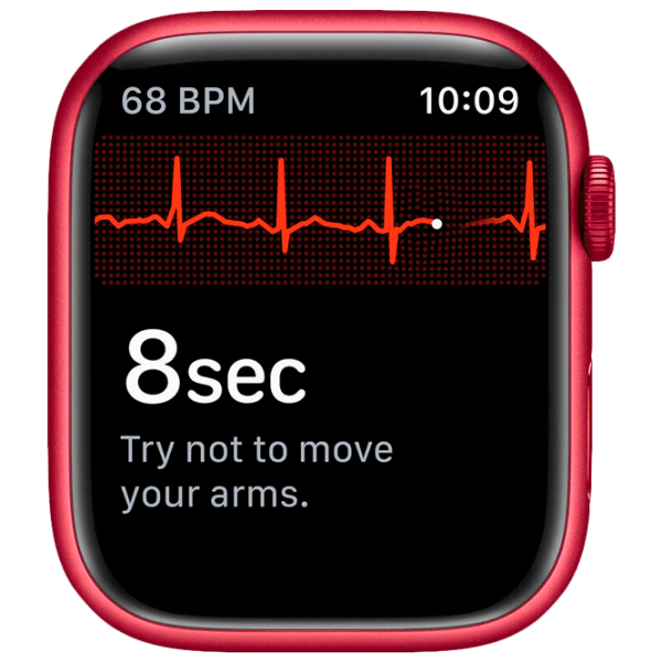Ceas inteligent Apple Watch Series 7 (MKN93WB/ A) PRODUCT RED, PRODUCT RED Sport | 45 mm | Aluminiu/ Fluoroelastomer
| MKN93WB/ A photo 4
