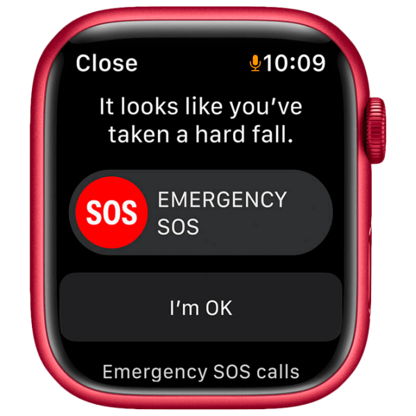 Ceas inteligent Apple Watch Series 7 (MKN93WB/ A) PRODUCT RED, PRODUCT RED Sport | 45 mm | Aluminiu/ Fluoroelastomer
| MKN93WB/ A photo 7