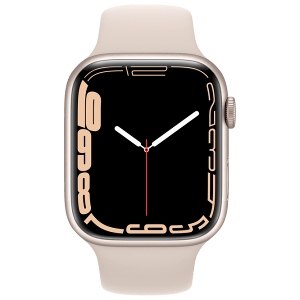 Ceas inteligent Apple Watch Series 7 (MKN63WB/ A) Starlight Khaki, Starlight Sport | 45 mm | Aluminiu/ Fluoroelastomer
| MKN63WB/ A photo 2