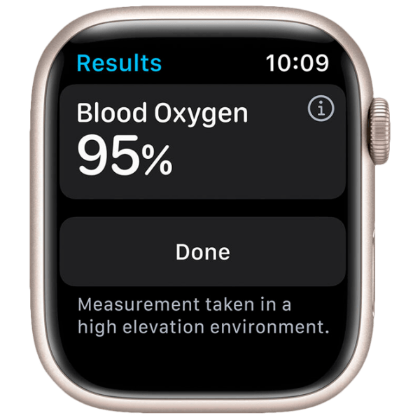Ceas inteligent Apple Watch Series 7 (MKN63WB/ A) Starlight Khaki, Starlight Sport | 45 mm | Aluminiu/ Fluoroelastomer
| MKN63WB/ A photo 3