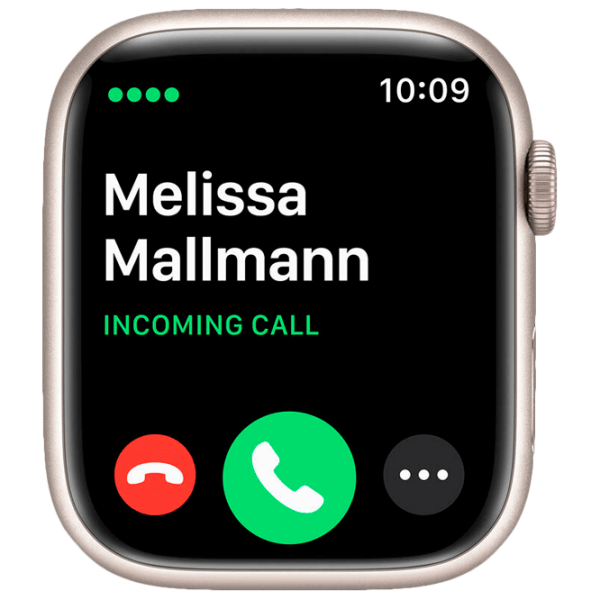 Ceas inteligent Apple Watch Series 7 (MKN63WB/ A) Starlight Khaki, Starlight Sport | 45 mm | Aluminiu/ Fluoroelastomer
| MKN63WB/ A photo 7
