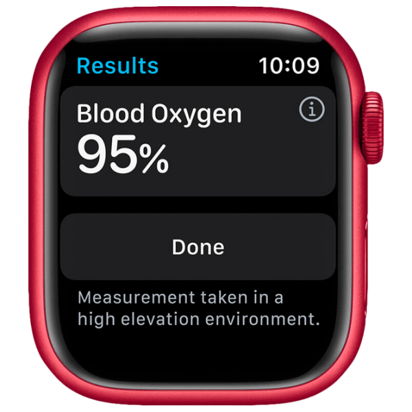 Ceas inteligent Apple Watch Series 7 (MKN23WB/ A) PRODUCT RED, PRODUCT RED Sport | 41 mm | Aluminiu/ Fluoroelastomer
| MKN23WB/ A photo 3