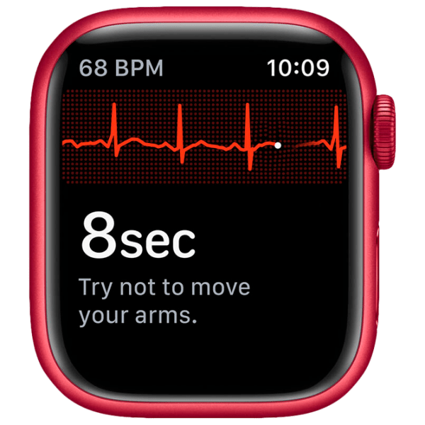 Ceas inteligent Apple Watch Series 7 (MKN23WB/ A) PRODUCT RED, PRODUCT RED Sport | 41 mm | Aluminiu/ Fluoroelastomer
| MKN23WB/ A photo 4