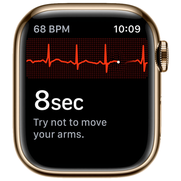Ceas inteligent Apple Watch Series 7 (MKJ03) Gold | 41 mm | Oțel inoxidabil/ Oțel inoxidabil
| MKJ03 photo 4