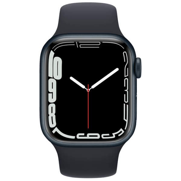 Ceas inteligent Apple Watch Series 7 (MKMX3WB/ A) Midnight Black, Midnight Sport | 41 mm | Aluminiu/ Fluoroelastomer
| MKMX3WB/ A photo 2