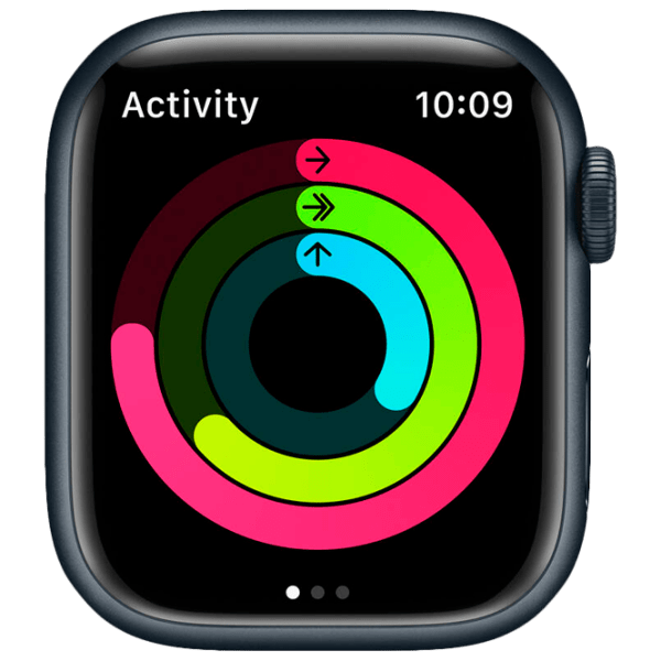 Ceas inteligent Apple Watch Series 7 (MKMX3WB/ A) Midnight Black, Midnight Sport | 41 mm | Aluminiu/ Fluoroelastomer
| MKMX3WB/ A photo 8